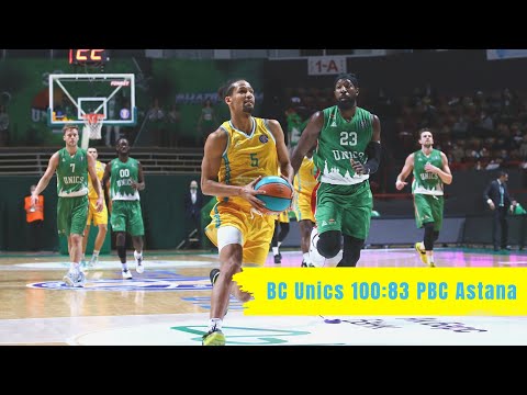 BC UNICS vs BC ASTANA, VTB-League Regular season. October 3, 2020. Full game.