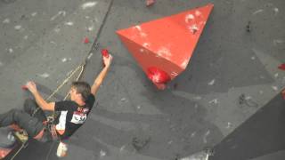 preview picture of video 'IFSC World Cup Lead - Puurs - 2012 - Finals - Jorg Verhoeven'