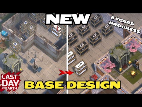 REBUILD MY 8 YEARS OLD BASE - BASE TOUR - 8 YEARS PROGRESS new CRYPT LOOT Last Day on Earth