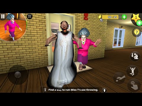 Scary Teacher 3D - New Levels Update New Chapter Miss T Granny Android Gameplay