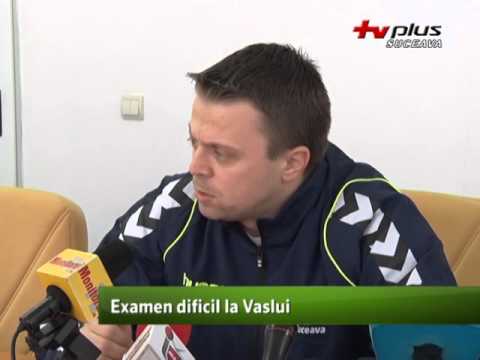 Examen dificil la Vaslui