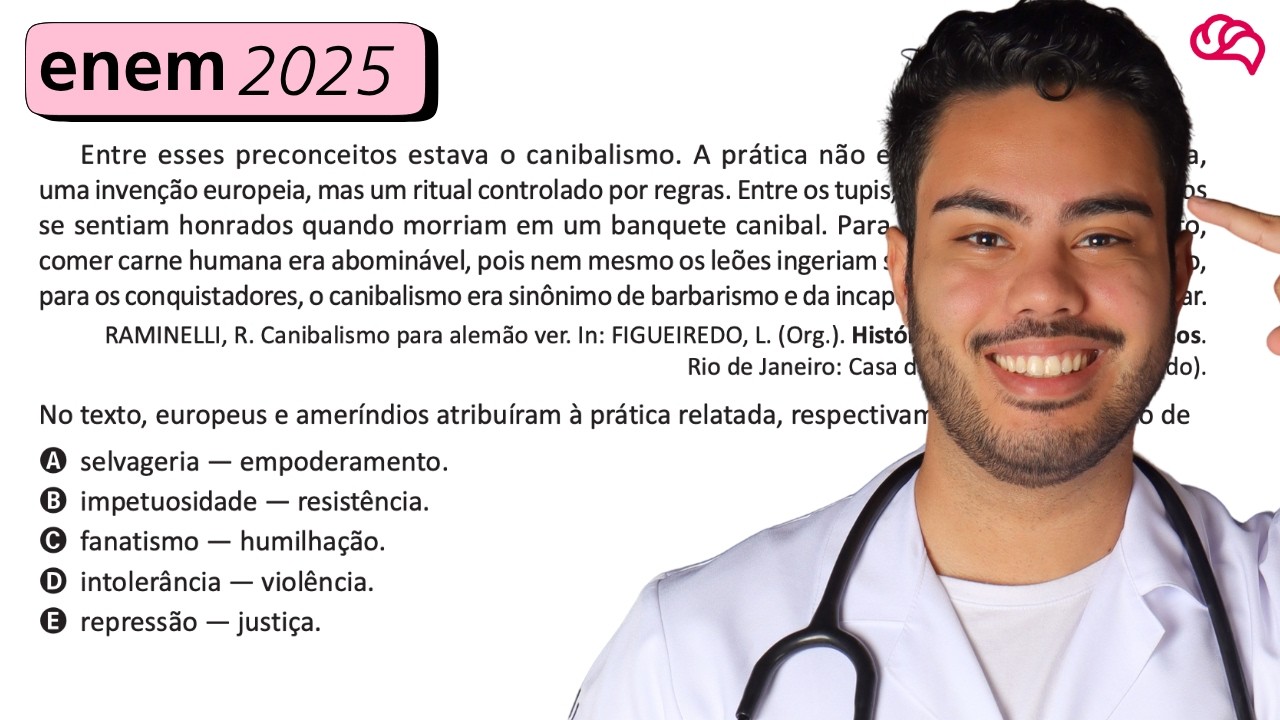 Resolução em Vídeo — Questão 73 ENEM 2025