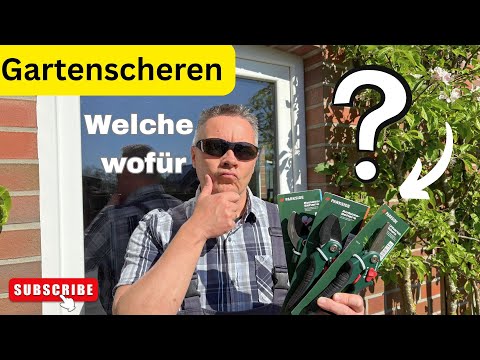 PARKSIDE Gartenscheren im Vergleich – Welche Schere für welchen Zweck?