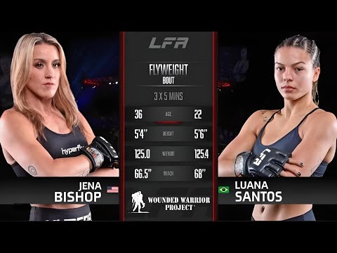Luana Santos vs Jenna Bishop | FULL FIGHT | LFA Fights