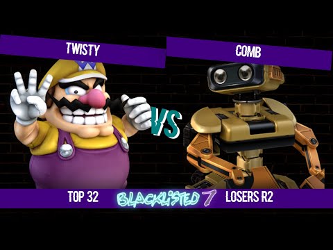 Blacklisted 7 Top 32 LR2 - Twisty (Wario) vs Comb (ROB)