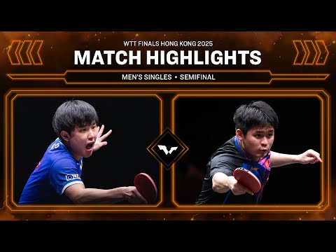 Tomokazu Harimoto vs Lin Shidong | MS SF | #WTTHongKong 2025