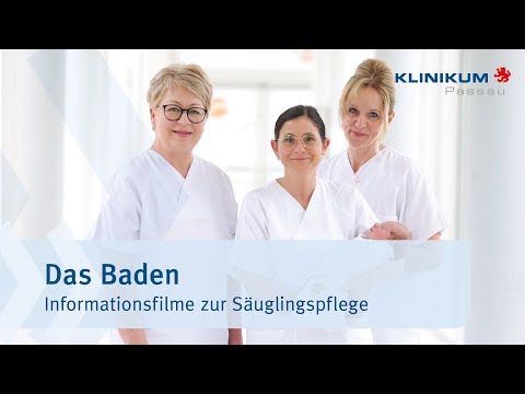 Säuglingspflege - Das Baden