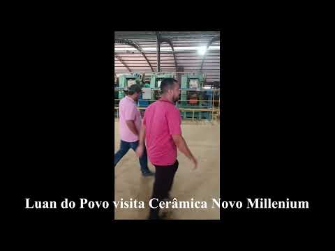 Luan do Povo visita Cerâmica moderna em Carinhanha