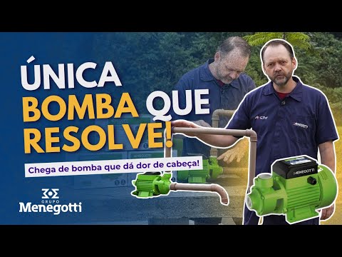 Motobomba Periférica MQB60 1/2CV 60 Hz Bivolt MENEGOTTI-40861298 - Vídeo