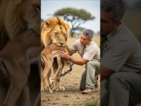 Park Ranger Comes To The Rescue Of Deer! #rescue #wildlife #animals