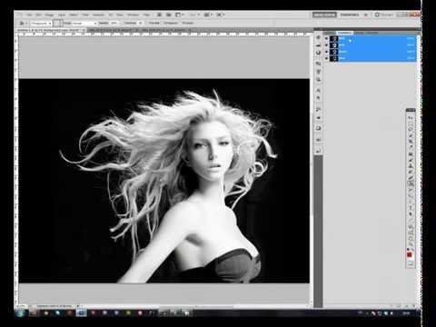 photoshop tutorial | Advanced Hair Selection | how to change hair background in photoshop
