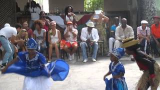 ninos bailando orishas al palenque