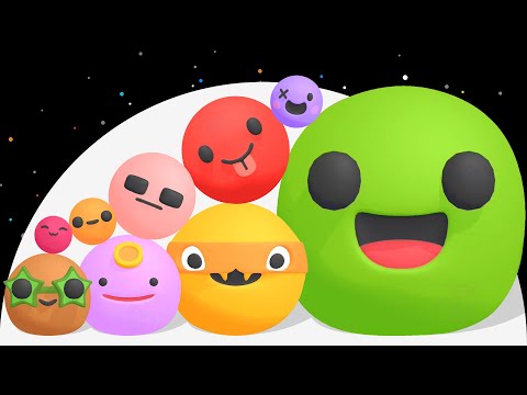 Max Level Color Balls! - MELON SLIME HERO (ASMR Gameplay) #gameluctus #suikagame #watermelongame
