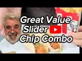 Best Value Sliders And Chips Deal Grandpa S Taste Test Challenge Kfc Fastfood Grandpa Chicken