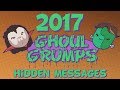 Ghoul Grumps 2017 Hidden Messages