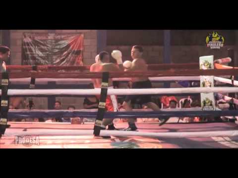Pelea Pablo Mendoza vs Mauricio Zamora - Pinolero Boxing