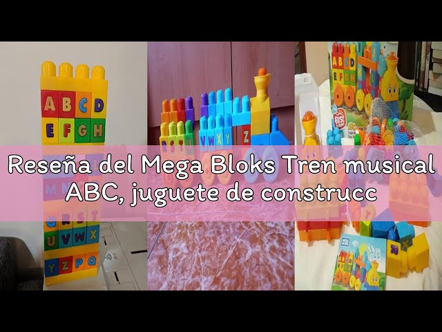 Vídeo relacionado con Mega Bloks Tren musical ABC, juguete de construcción para bebé +1 año (Mattel FWK22)