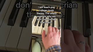 The weird reasons we don’t use Locrian that much #locrian #musictheory #musicmode