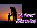 "O PATE"  (KARAOKE) NINO D'ANGELO 💖🎵🎤🎹🎧🎸