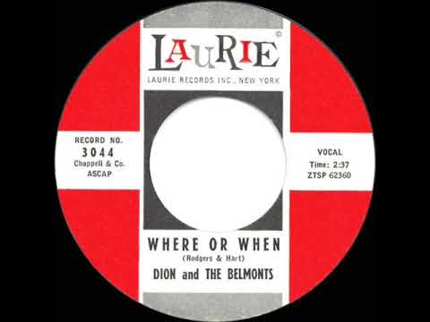 1960 HITS ARCHIVE: Where Or When - Dion & the Belmonts