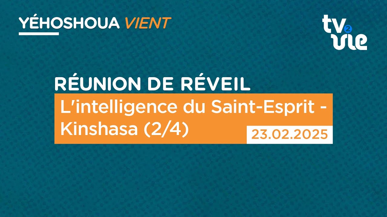 Thumbnail of video: L'intelligence du Saint-Esprit - Kinshasa (2/4)