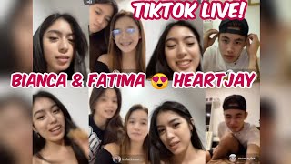 HEART RYAN WITH RENEJAY, FATIMA, AND BIANCA TIKTOK LIVE | JUNE 23, 2021