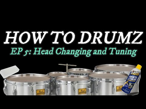How to Drumz EP 5 - Head Changing and Tuning