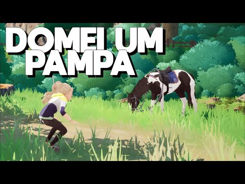 I TAMED A WILD HORSE! - EMERALD VALLEY RANCH EP5 | HORSE GAME