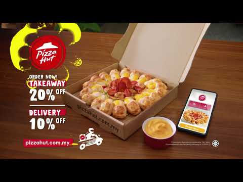 Pizza Hut Malaysia - The NEW Cheesy Poppers Pizza, Now...