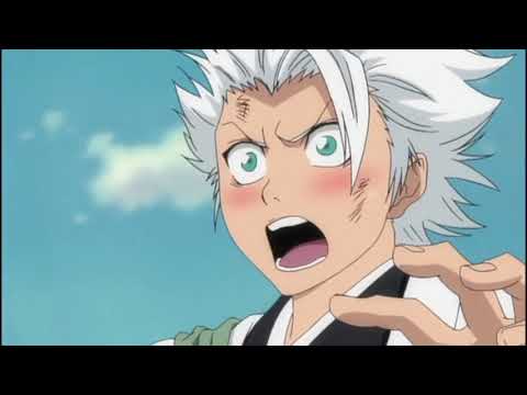 Toshiro blushes at Hiyori