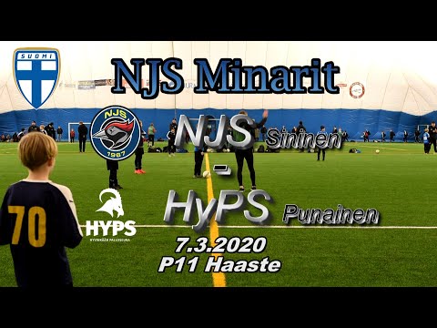 NJS Minarit P11 NJS Sininen vs HyPS Punainen 7.3.2020