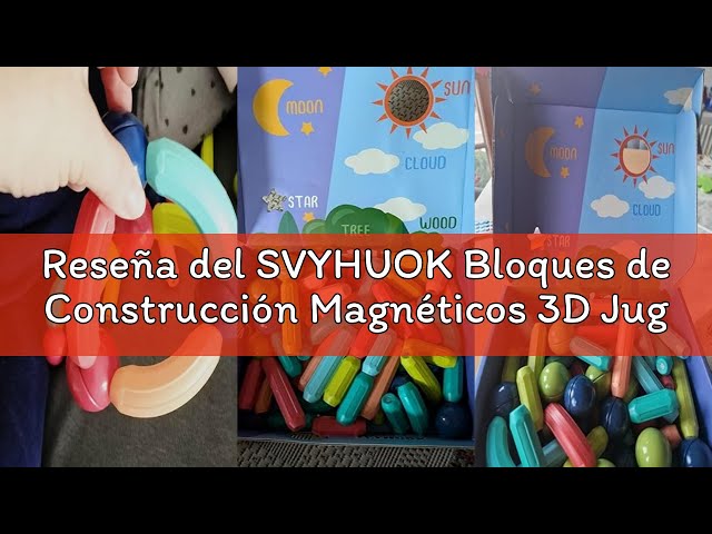 Vídeo relacionado con Magneverse Bloques Magneticos Construccion Niños 300 Piezas - Construye Tu Aventura en Equipo y Vive Misiones Creativas, Juguete Magnético de Construcción Educativo Regalo para Niños 4-12 Años
