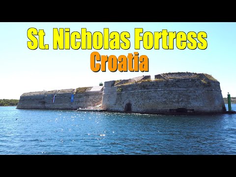 EXPLORING ST. NICHOLAS FORTRESS, SIBENIK CROATIA - 2021 | STUNNING FORTRESS | 4K