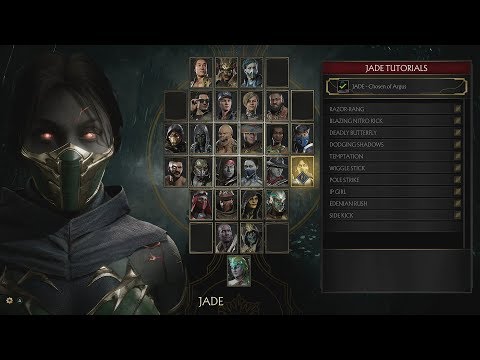 Mortal Kombat 11 [PS4] - Character Tutorial: Jade