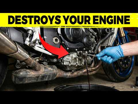 19 Oil Change Mistakes That Cost Motorcycle Owners Thousands