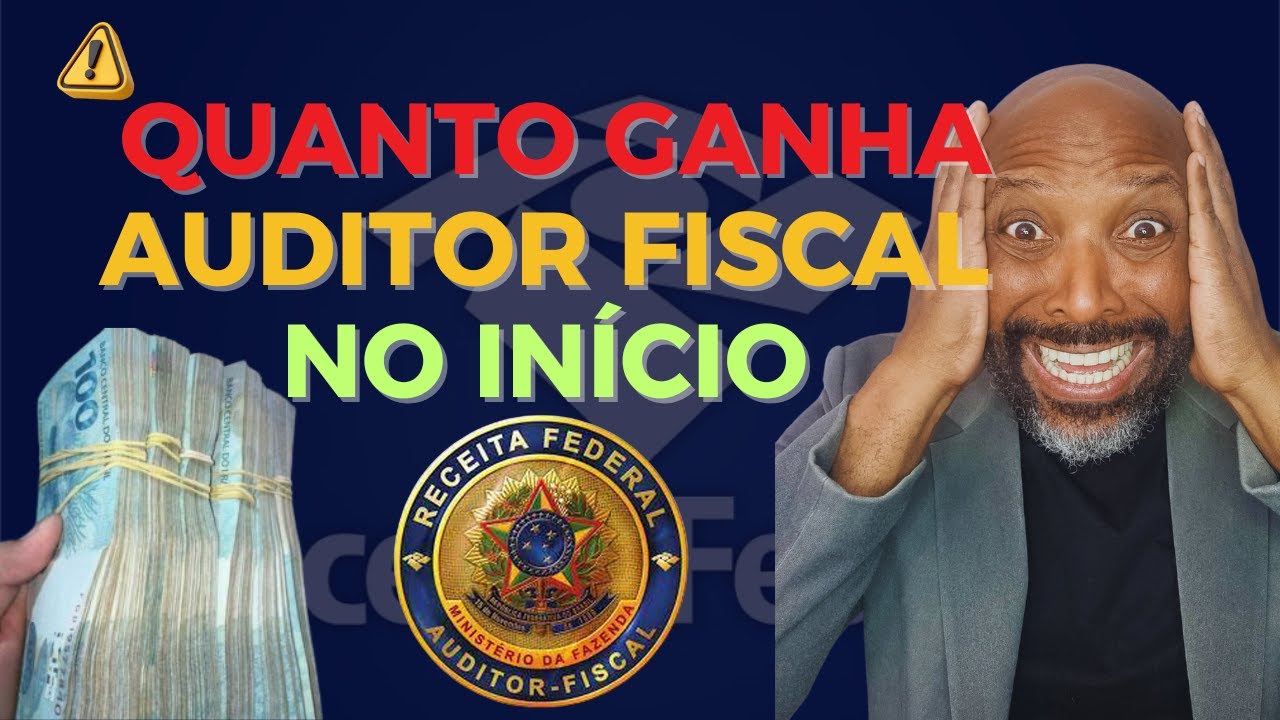 QUANTO GANHA AUDITOR FISCAL NO INÍCIO | SAIBA O QUE NINGUÉM CONTA #concursopublico #concursoauditor