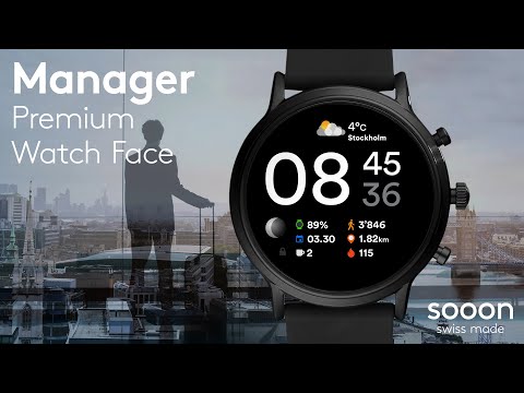 Manager Watch Face Video