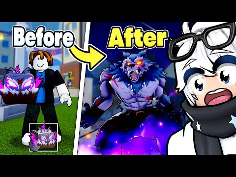 Upgrading WEREWOLF Fruit to MAX In Blox Fruits