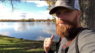 Metal Detecting A Lake In October