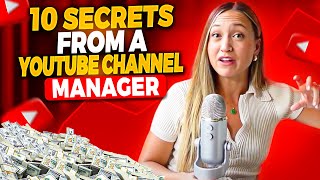 Top 10 Things I've Learned as a YouTube Channel Manager