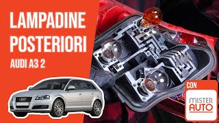 Youtube thumbnail of video "Cambio lampadine posteriori Audi A3 2 Sportback 💡"