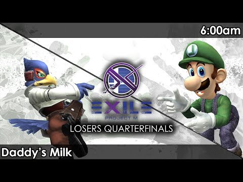 Project M: Daddy's Milk (Falco/Falcon/Wolf) V 6:00am (Luigi) - Exile 103 Tournament SSBPM