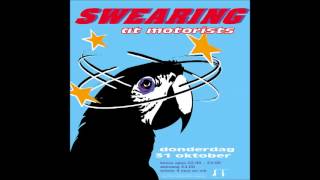 Swearing at motorists Flying pizza