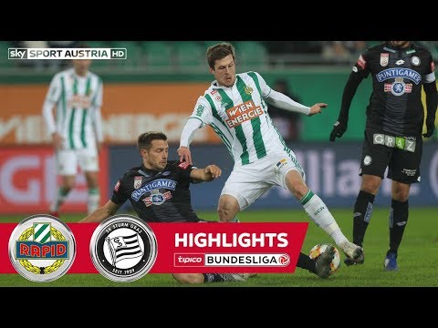 Highlights: tipico Bundesliga, 17. Runde: SK Rapid Wien - SK Sturm Graz 0:0
