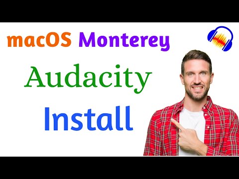 Install Audacity 3.1.3 on macOS Monterey