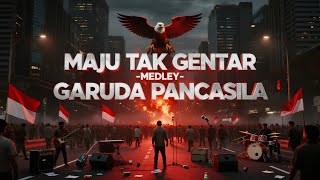 Download lagu MAJU TAK GENTAR MEDLEY GARUDA PANCASILA | ROCK METAL VERSION (video) mp3