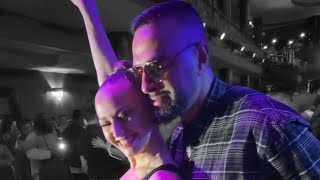 Dancing with Edyta at Back 2 Mambo in Prague. Dancing with Edyta at Back 2 Mambo in Prague.
