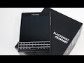 Распаковка BlackBerry Passport с подставкой и кейсом (unboxing) 