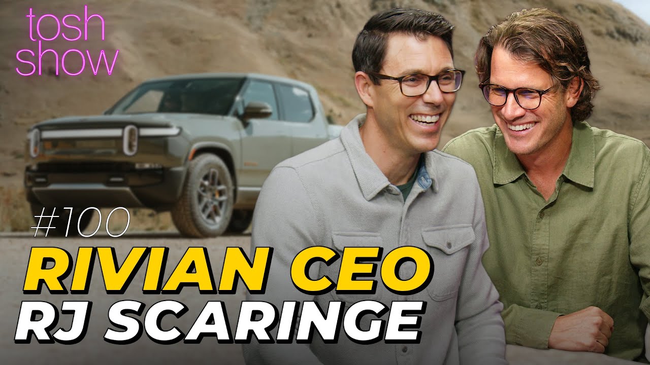 Rivian CEO RJ Scaringe and Tosh discuss R4, R5 and life outside the office