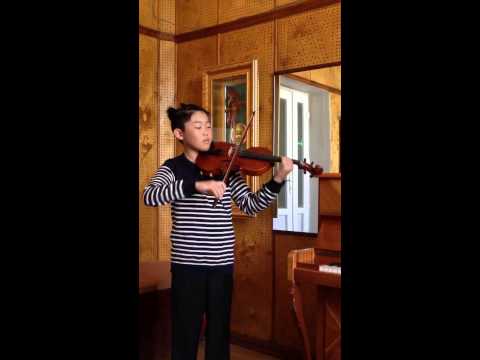 Bach - Partita No. 3, Menuet II, BWV 1006